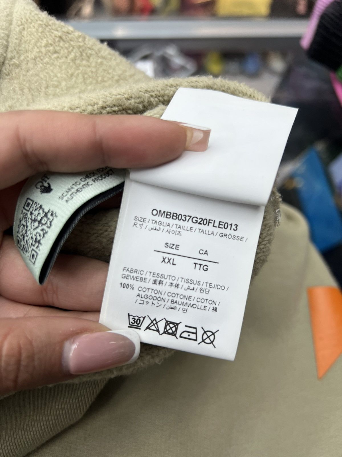 Off-White OffWhite Brown Paint Splatter Hoodie Size US XL / EU 56 / 4 - 13 Thumbnail