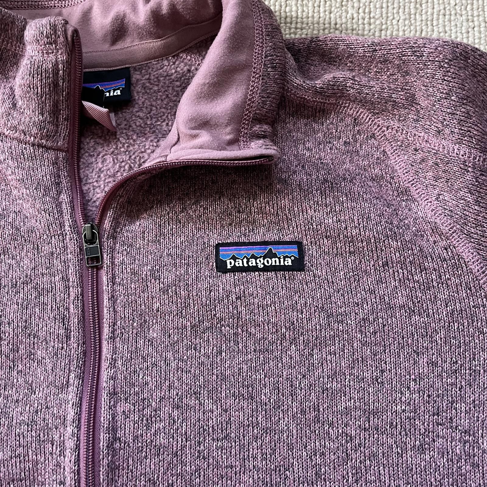Patagonia Size Medium Patagonia Burgundy Pullover 1/4 Zip - Used #84 Size US M / EU 48-50 / 2 - 2 Thumbnail