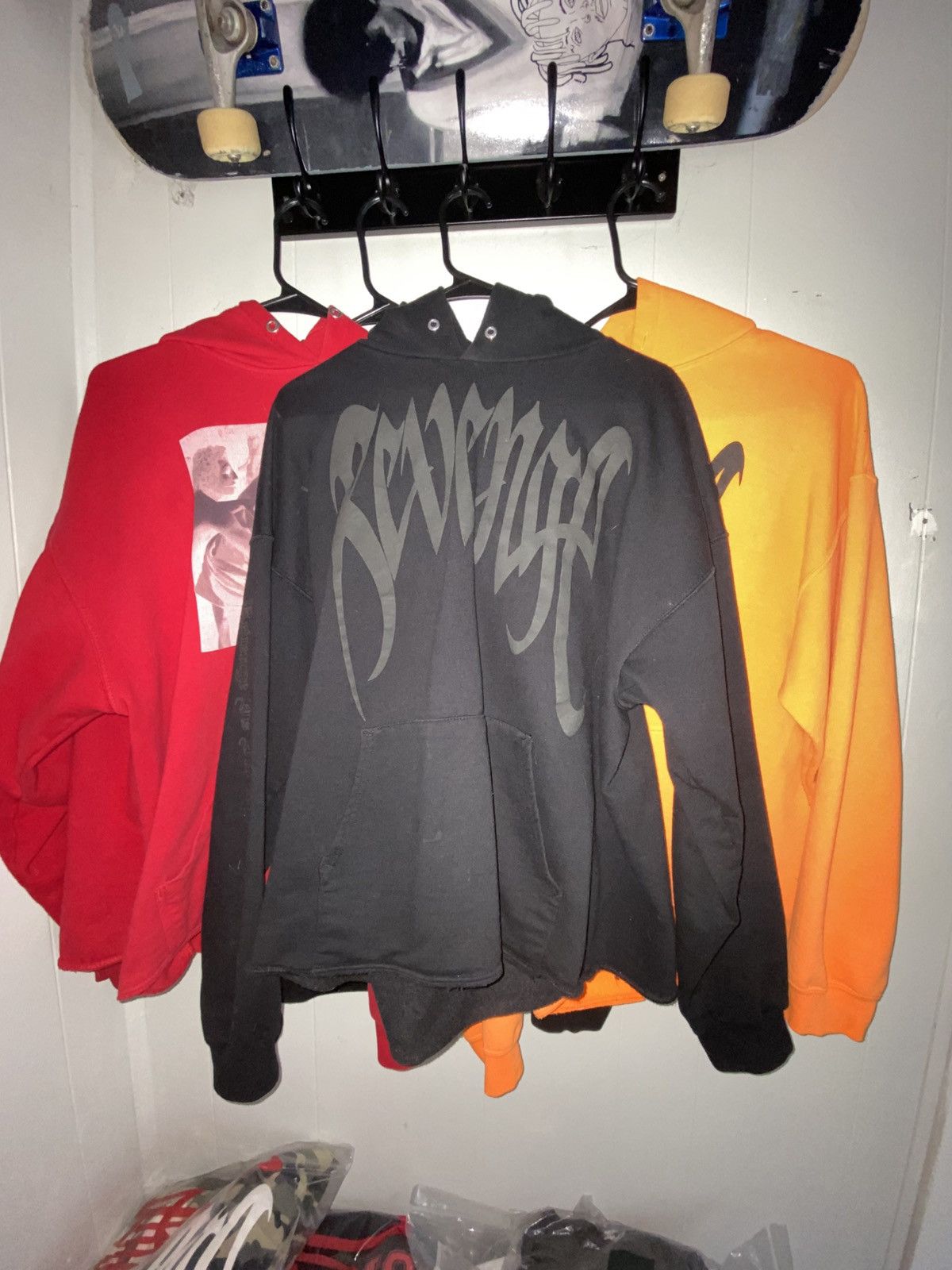 Revenge black archive hoodie 2018