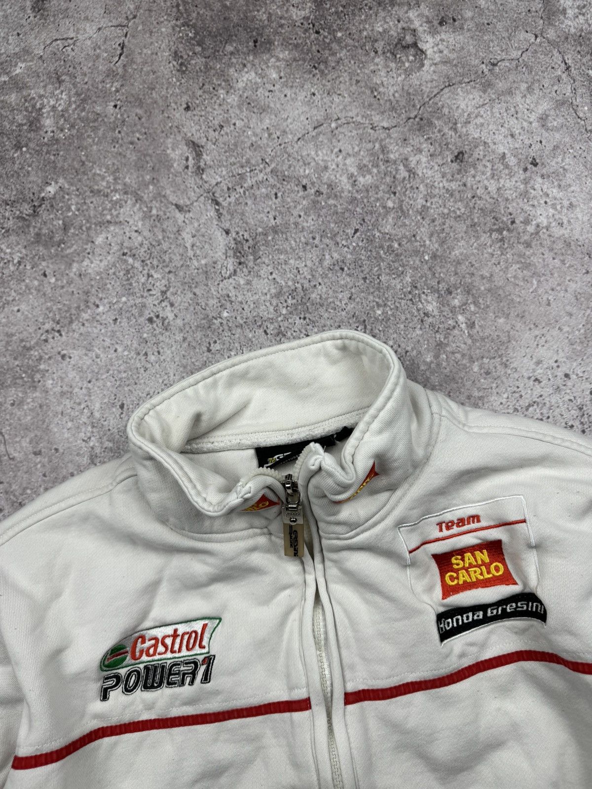 Honda 🔷Vintage Honda Racing Track Zip Jacket 90s Japanesse🔷 Size US S / EU 44-46 / 1 - 5 Thumbnail