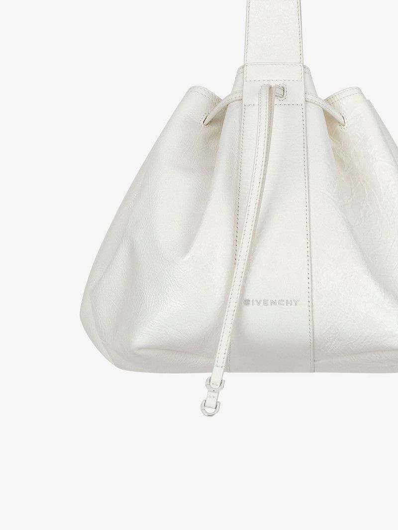Givenchy o1w1db10326 Size: OS / Medium Pumpkin Bag in White Size ONE SIZE - 6 Thumbnail