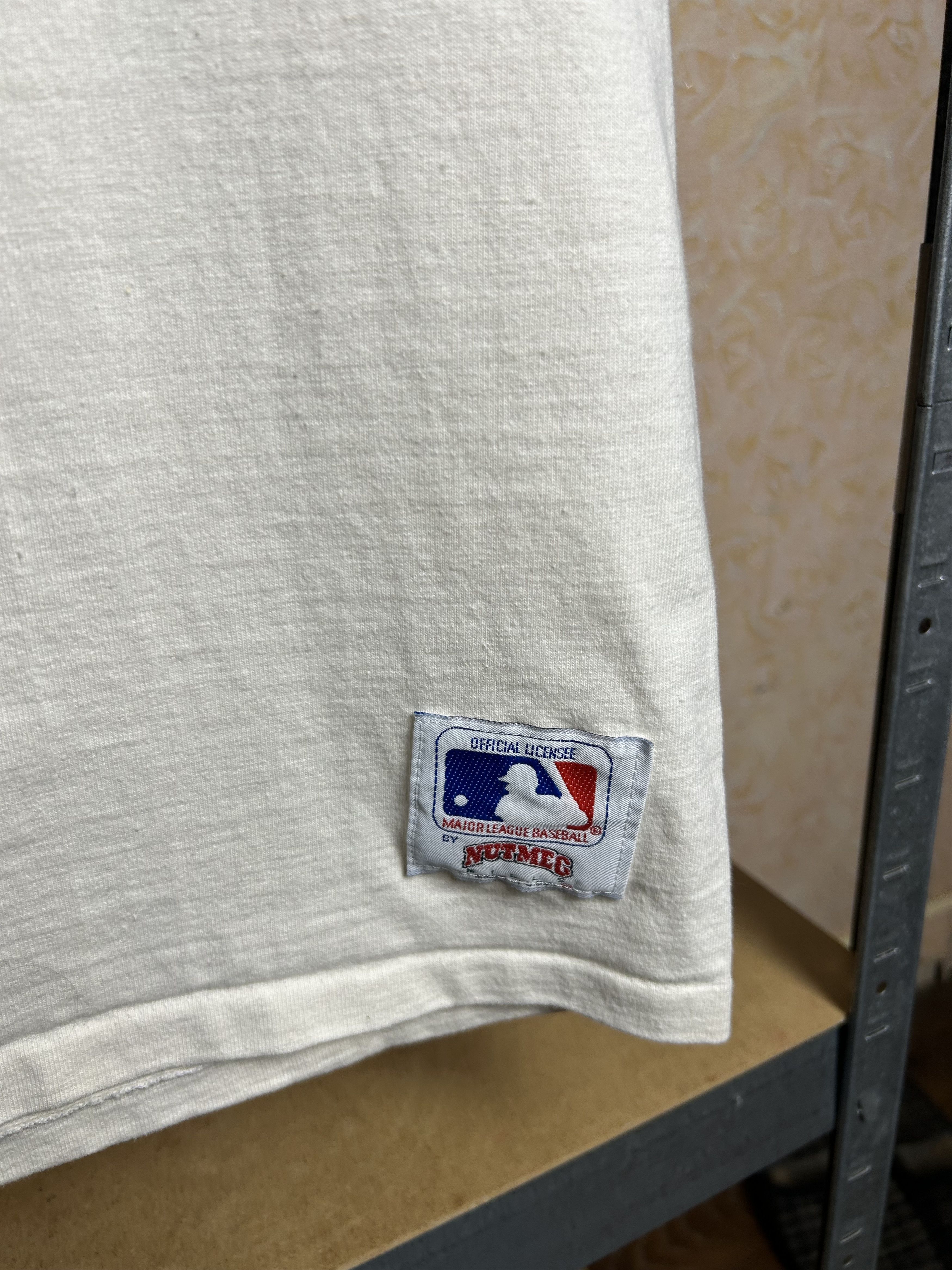 MLB Vintage 1991 Atlanta Braves MLB Nutmeg Playoffs T-shirt Size US L / EU 52-54 / 3 - 11 Thumbnail