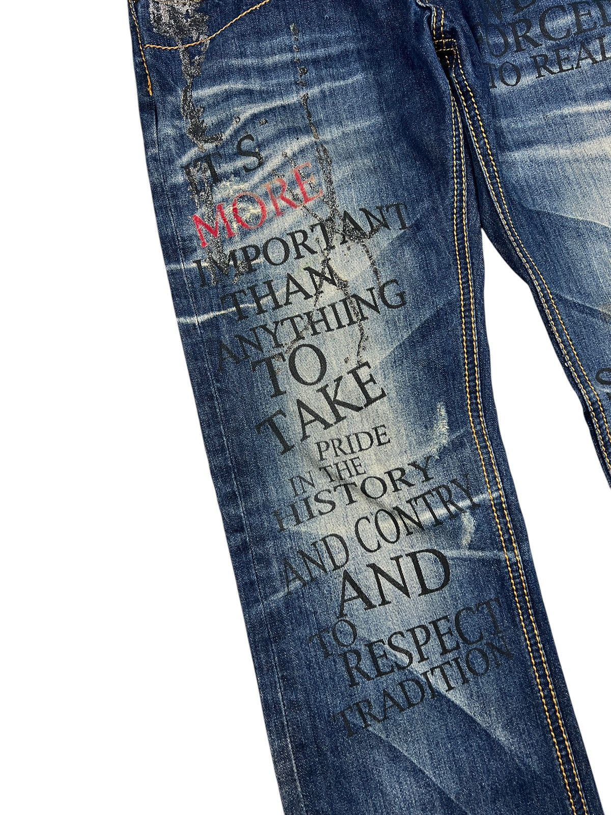 If Six Was Nine In The Attic Poem Denim Size US 34 / EU 50 - 5 Thumbnail
