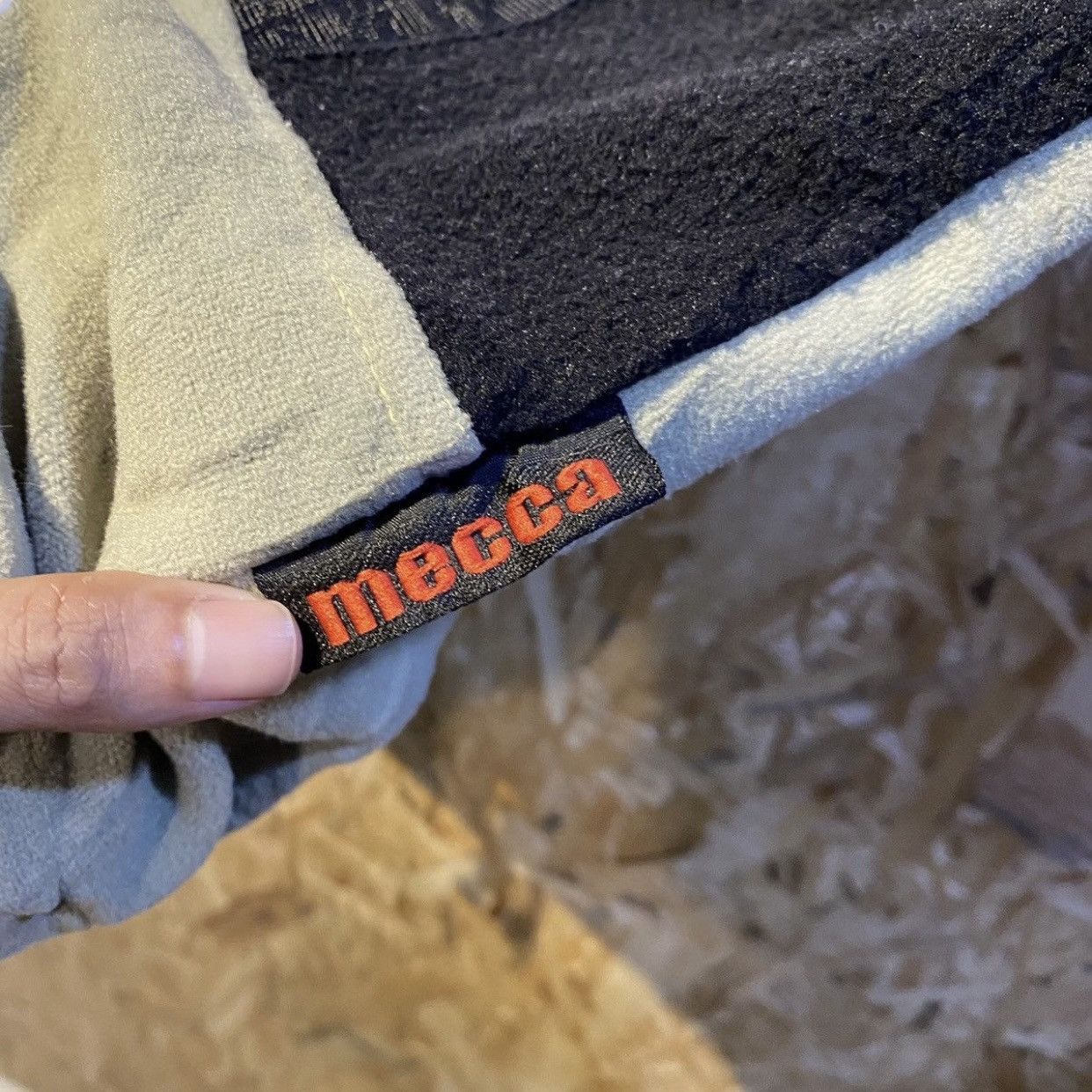 Mecca × Vintage Mecca Usa Vintage Big Logo Embroidered Zipper Hoodies Size US XL / EU 56 / 4 - 7 Thumbnail
