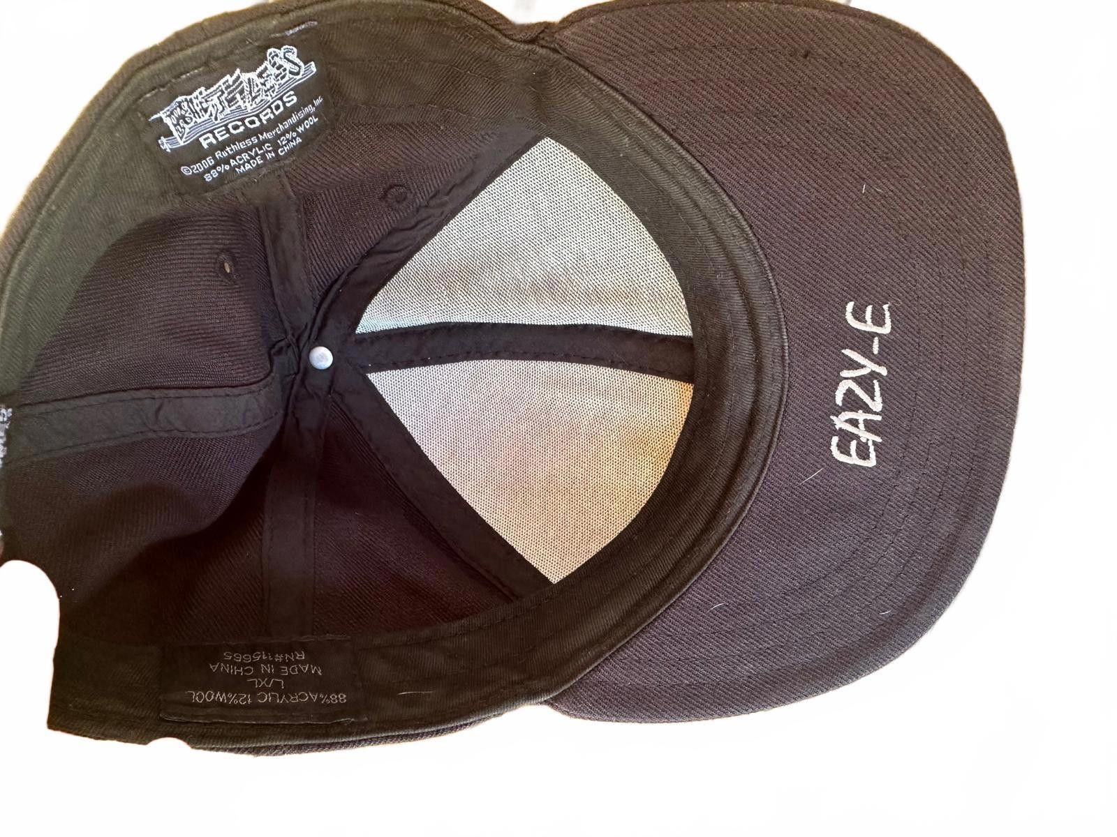 Designer Eazy-E Ruthless Records Hat 2006 BioDomes Black Hip Hop Rap Size ONE SIZE - 7 Thumbnail