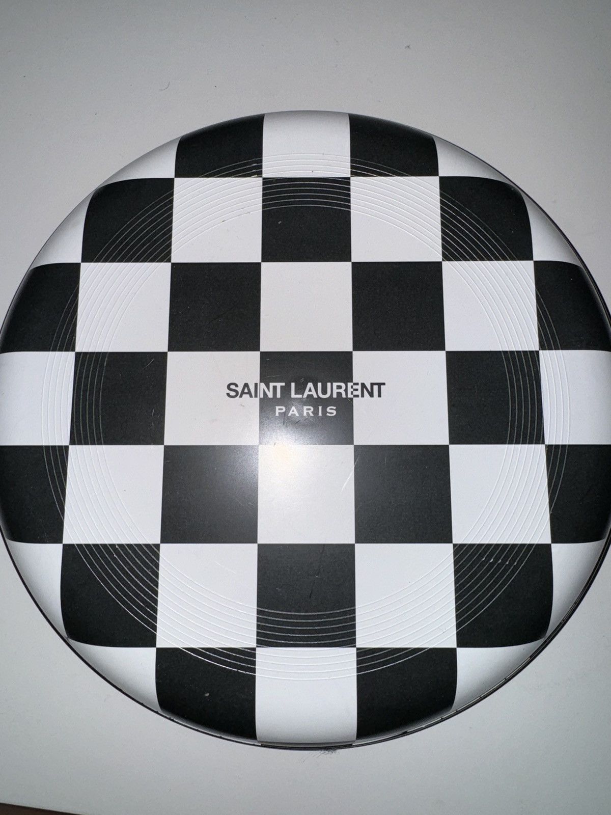 Saint Laurent Paris × Yves Saint Laurent Saint Laurent Rive Droite Checkered Frisbee Size ONE SIZE - 1 Thumbnail