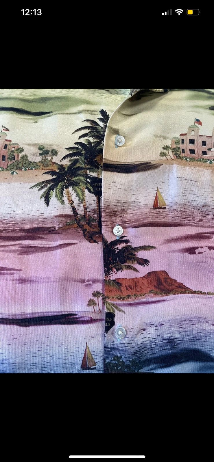 Amiri Amiri Beverly Hills Button Up Hawaiian Size Medium Size US M / EU 48-50 / 2 - 4 Thumbnail
