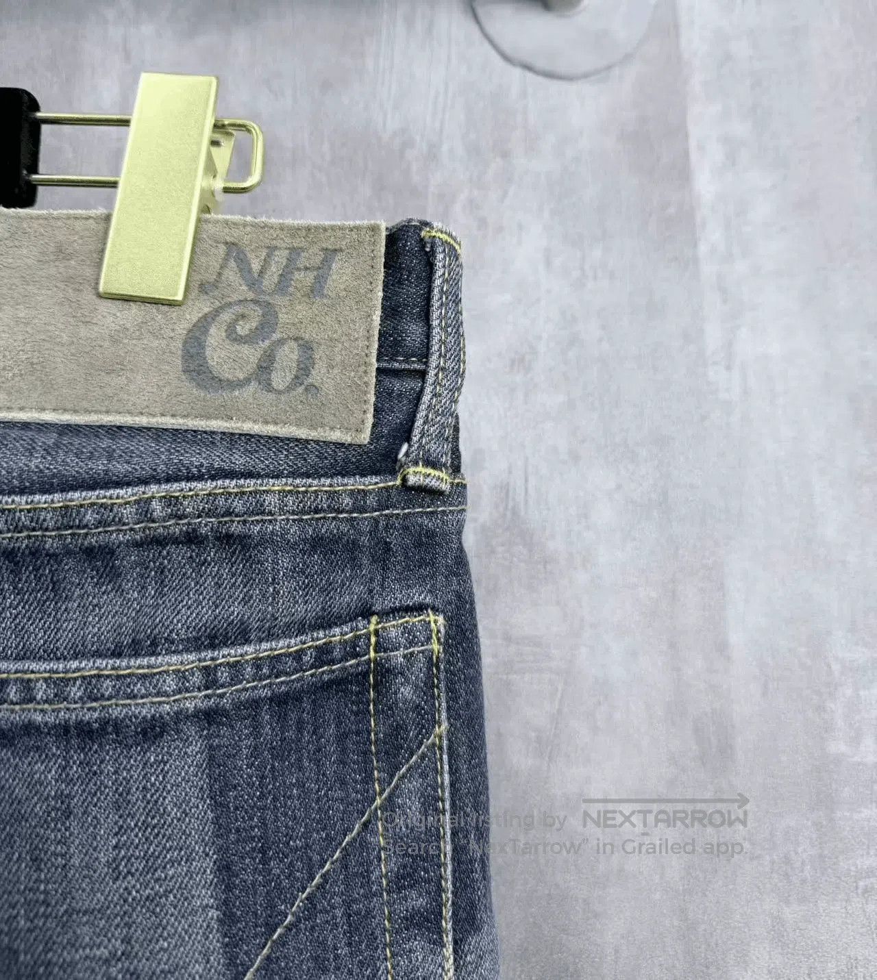 Neighborhood Neighborhood Distressed Cat Whisker Jeans. Size US 27 - 2 Thumbnail