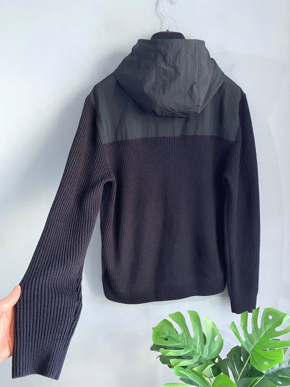 Hugo Boss Hugo Boss Kennsington Men's Blend Knitted Hooded Jacket, XL Size US XL / EU 56 / 4 - 16 Thumbnail
