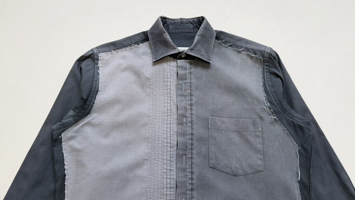 Maison Margiela S/S 04 ⓪ ① ⓪ Thrashed Artisanal Reworked Shirt Size US M / EU 48-50 / 2 - 3 Thumbnail