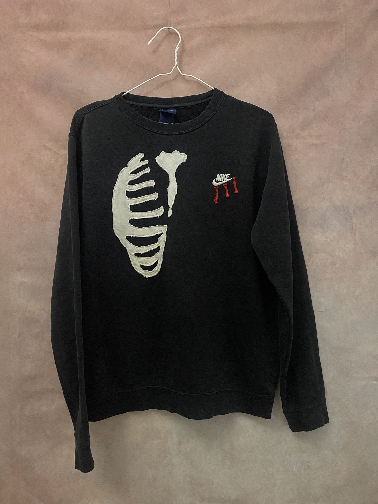 Nike Nike Custom Skeleton Sweatshirt Size US M / EU 48-50 / 2 - 1 Thumbnail