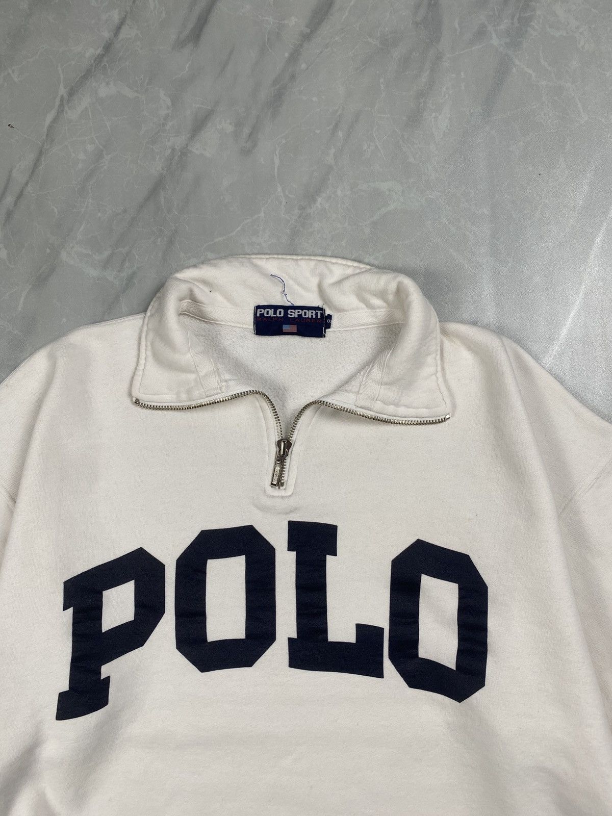 Polo Ralph Lauren Grail 90s Polo Sport Mariana Island Boxy Quarter Zip Size US L / EU 52-54 / 3 - 2 Thumbnail