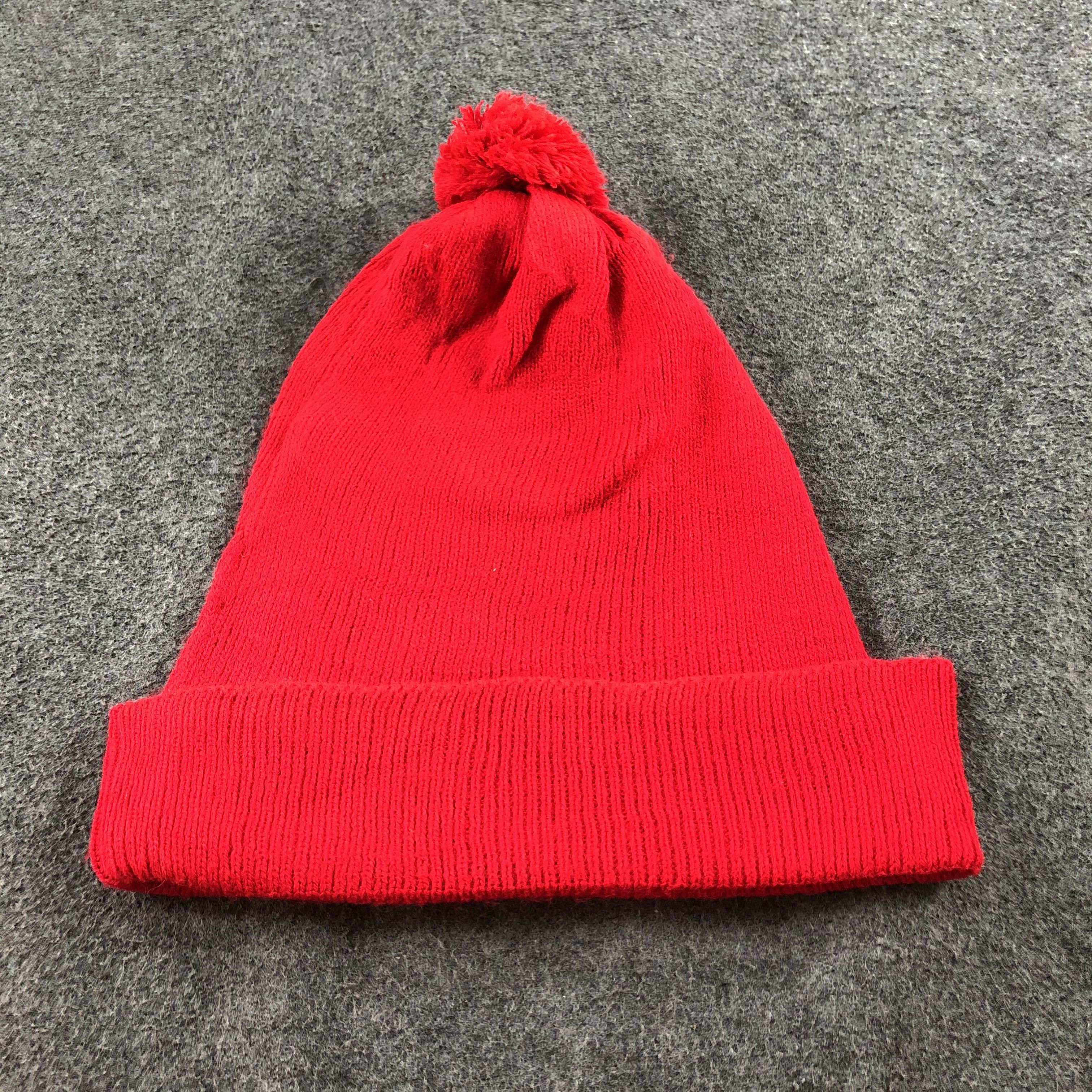 Disney Winnie the Pooh Red Bobble Beanie Snowcap Snow Hat B482 Size ONE SIZE - 5 Thumbnail