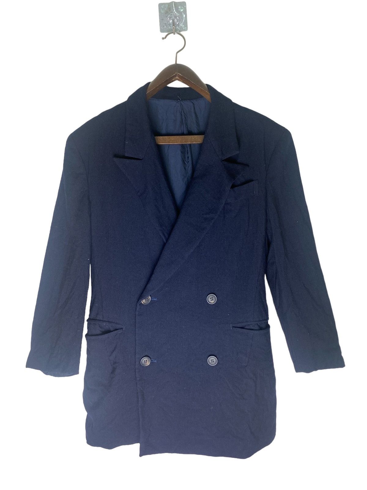 Y's × Yohji Yamamoto Y’s Yohji Yamamoto Wool Blazer Jacket Size US S / EU 44-46 / 1 - 1 Thumbnail