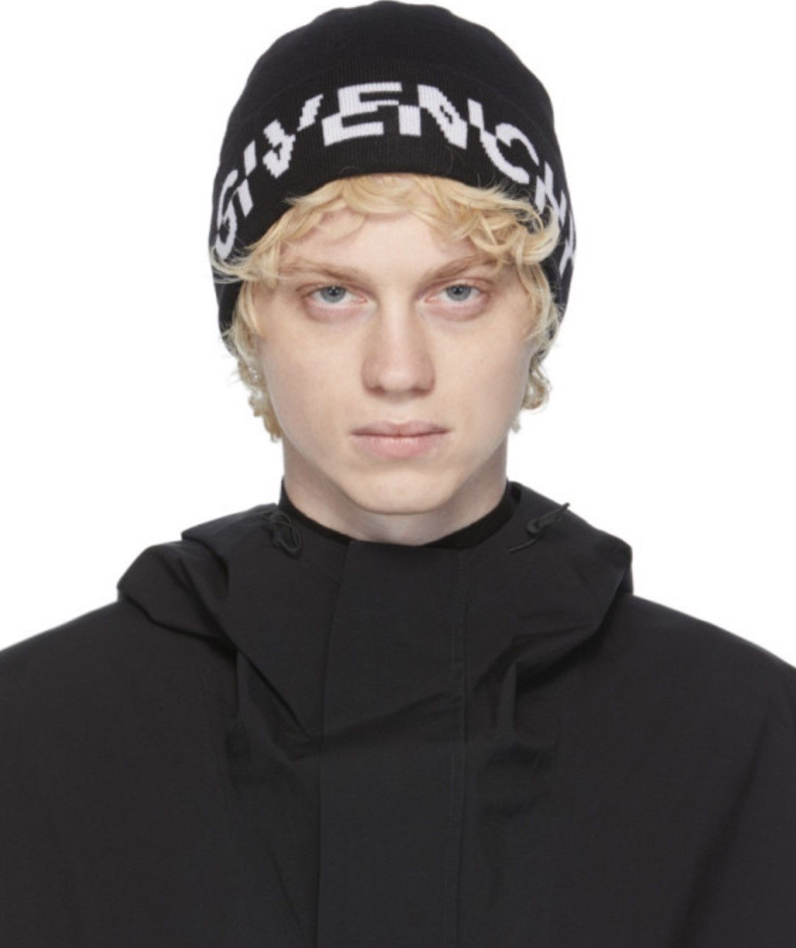 Givenchy Givenchy wool logo knit beanie hat accessory designer 🇮🇹blk Size ONE SIZE - 6 Thumbnail