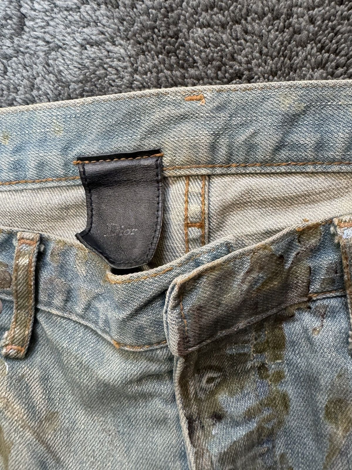 Dior Dior Homme ss04 bleu clair Size US 32 / EU 48 - 3 Thumbnail