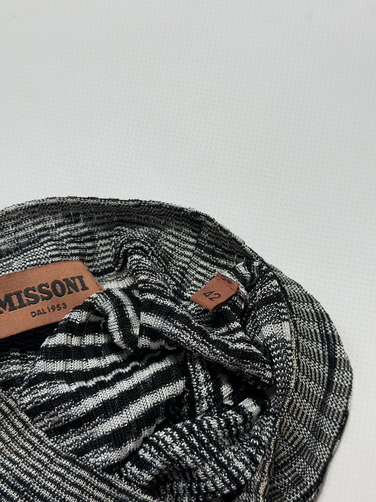 Missoni Missoni Viscose Zebra Pattern Stretchy Mesh Top Size M / US 6-8 / IT 42-44 - 4 Thumbnail