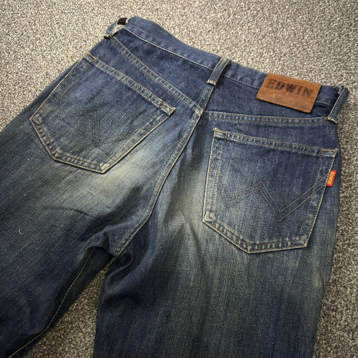If Six Was Nine 🔥🇯🇵 Archive Vintage Edwin 603 US Classic Jeans Denim W28 Size US 29 - 9 Thumbnail