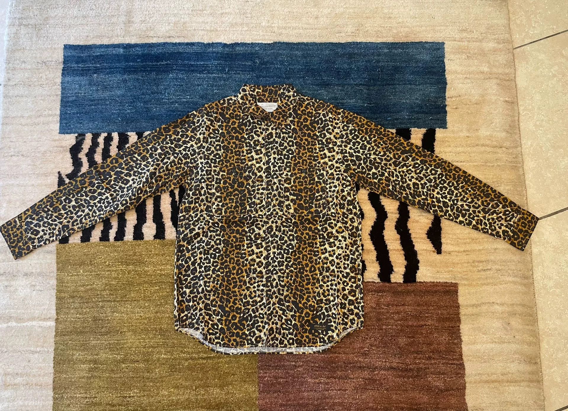 Neighborhood Neighborhood Leopard Print Shirt Size US L / EU 52-54 / 3 - 1 Thumbnail
