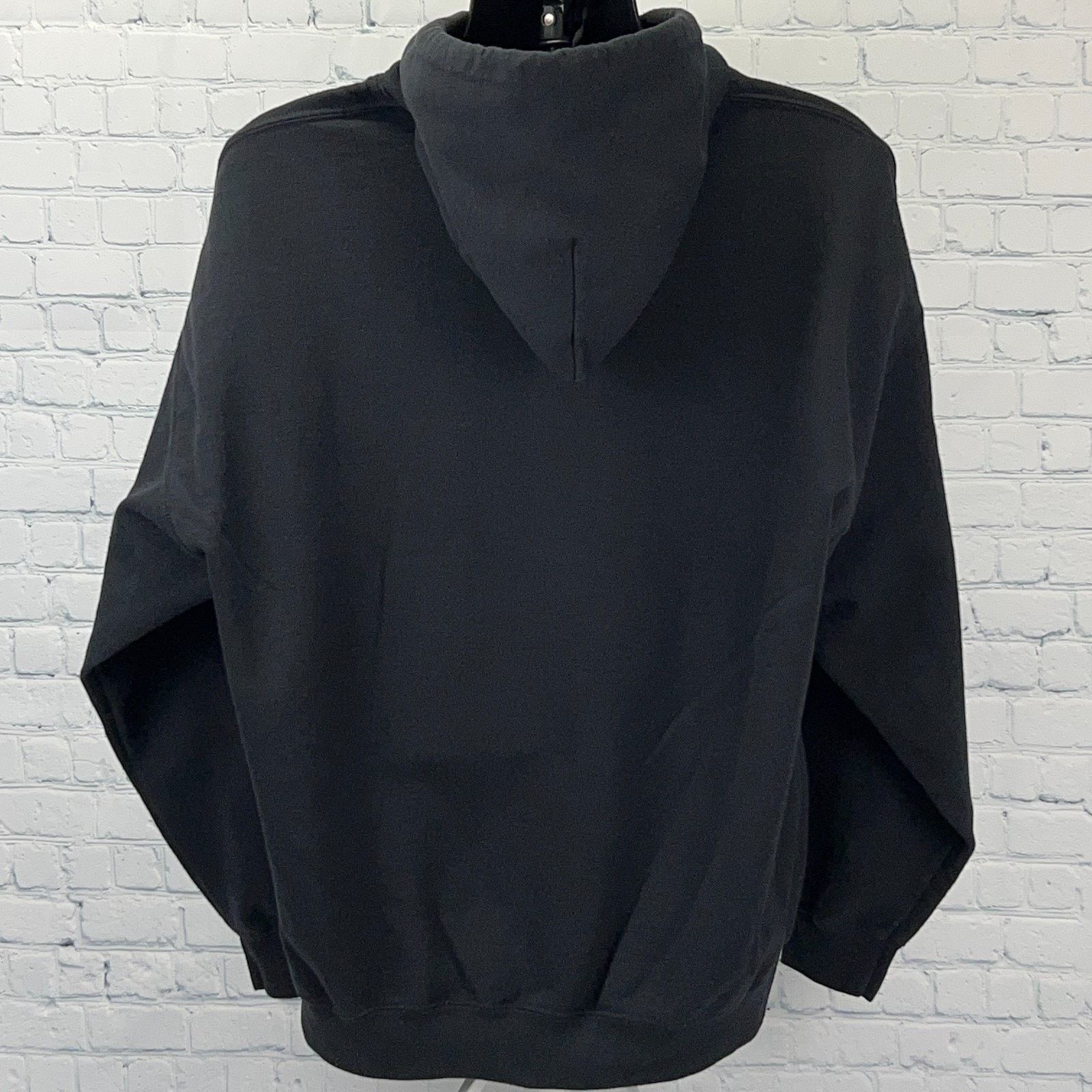 RVCA RVCA Logo Hoodie Hooded Sweatshirt Black Long Sleeve XL Size US XL / EU 56 / 4 - 3 Thumbnail