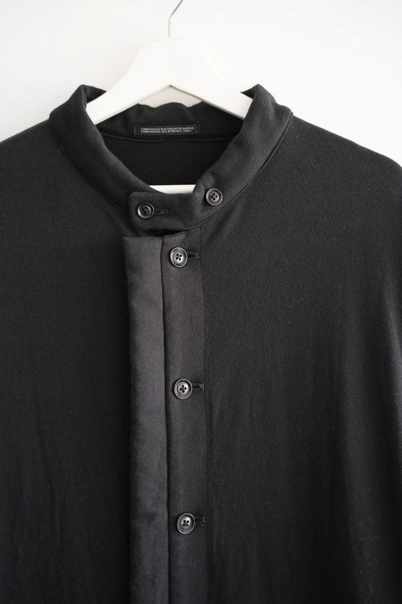 Yohji Yamamoto Yohji Yamamoto Yohji Yamamoto Black Double Layer Coat Size US M / EU 48-50 / 2 - 3 Thumbnail