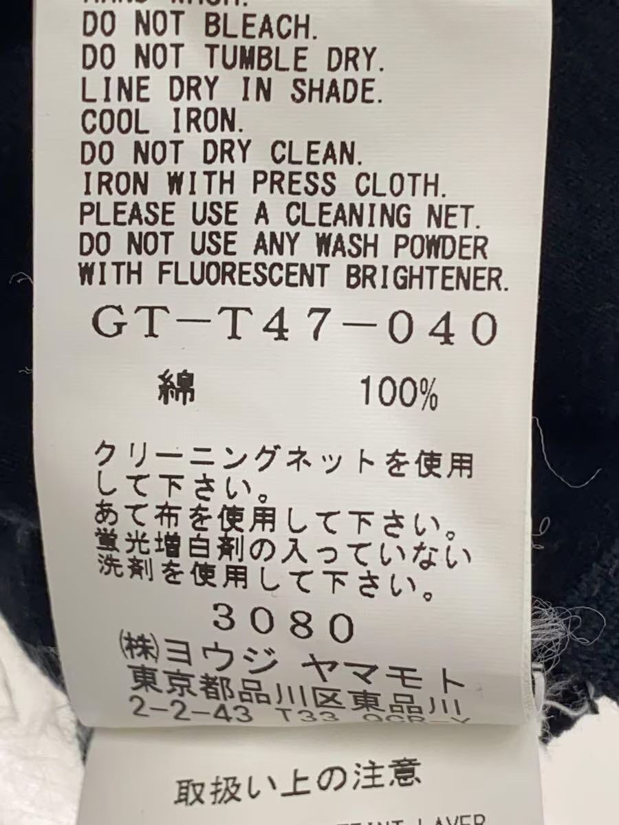 Yohji Yamamoto Ground Y cotton tee black GT-T47-040 Size US L / EU 52-54 / 3 - 4 Thumbnail