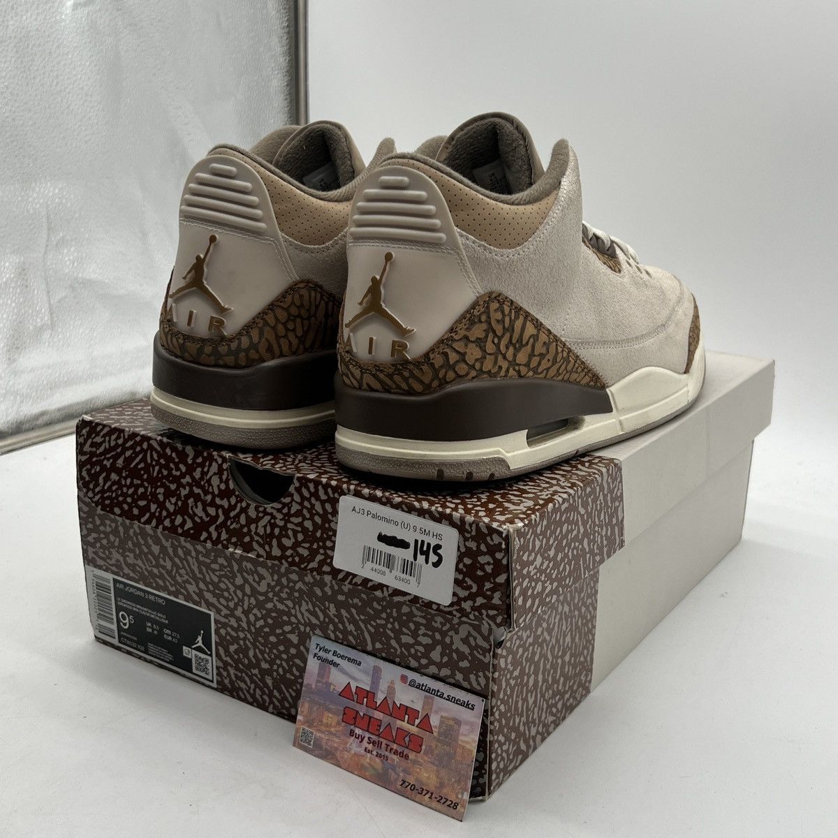 Jordan Brand Air Jordan 3 palomino Size US 9.5 / EU 42-43 - 5 Thumbnail