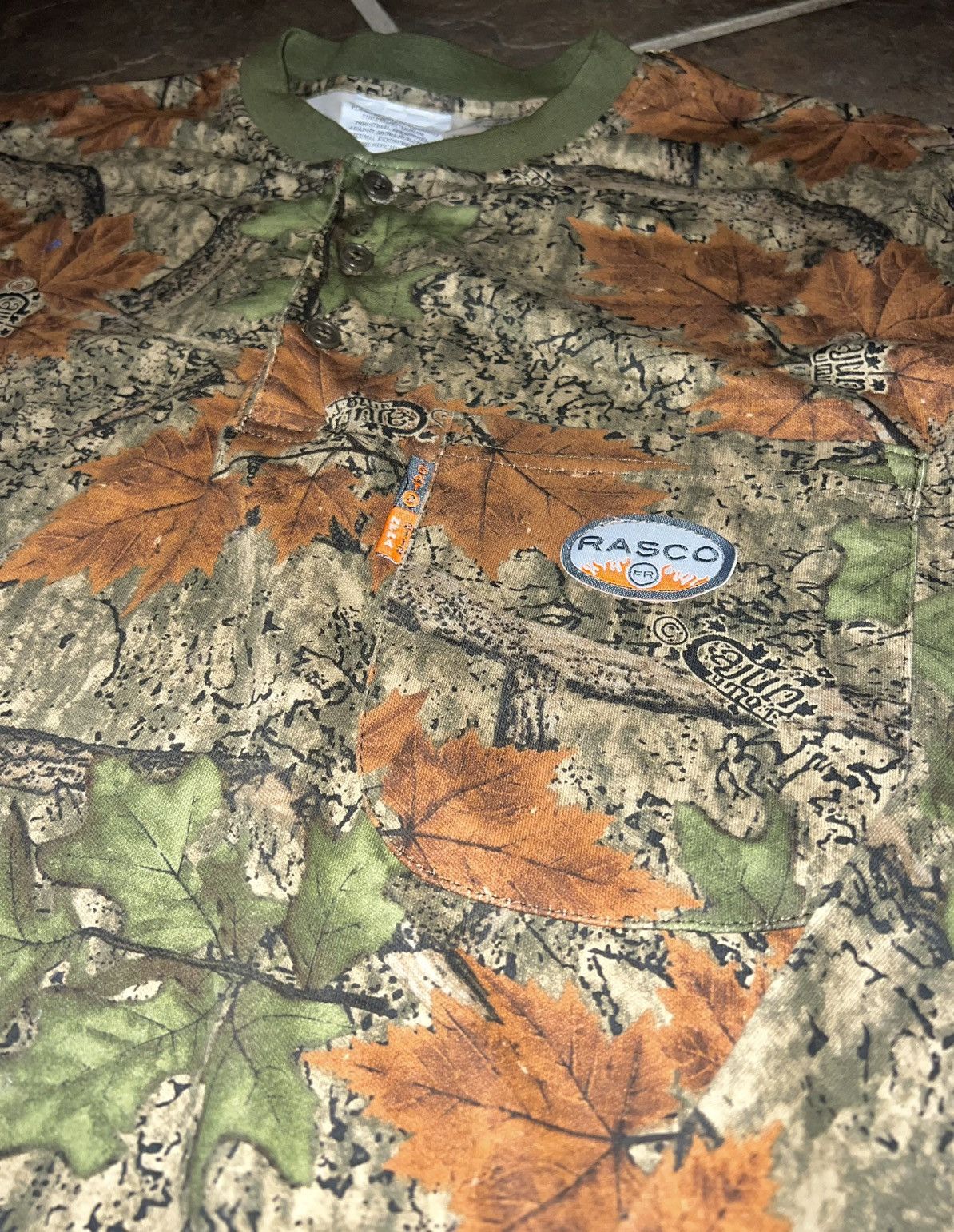Other RASCO CAMO HENLEY (FR) Size US L / EU 52-54 / 3 - 4 Thumbnail