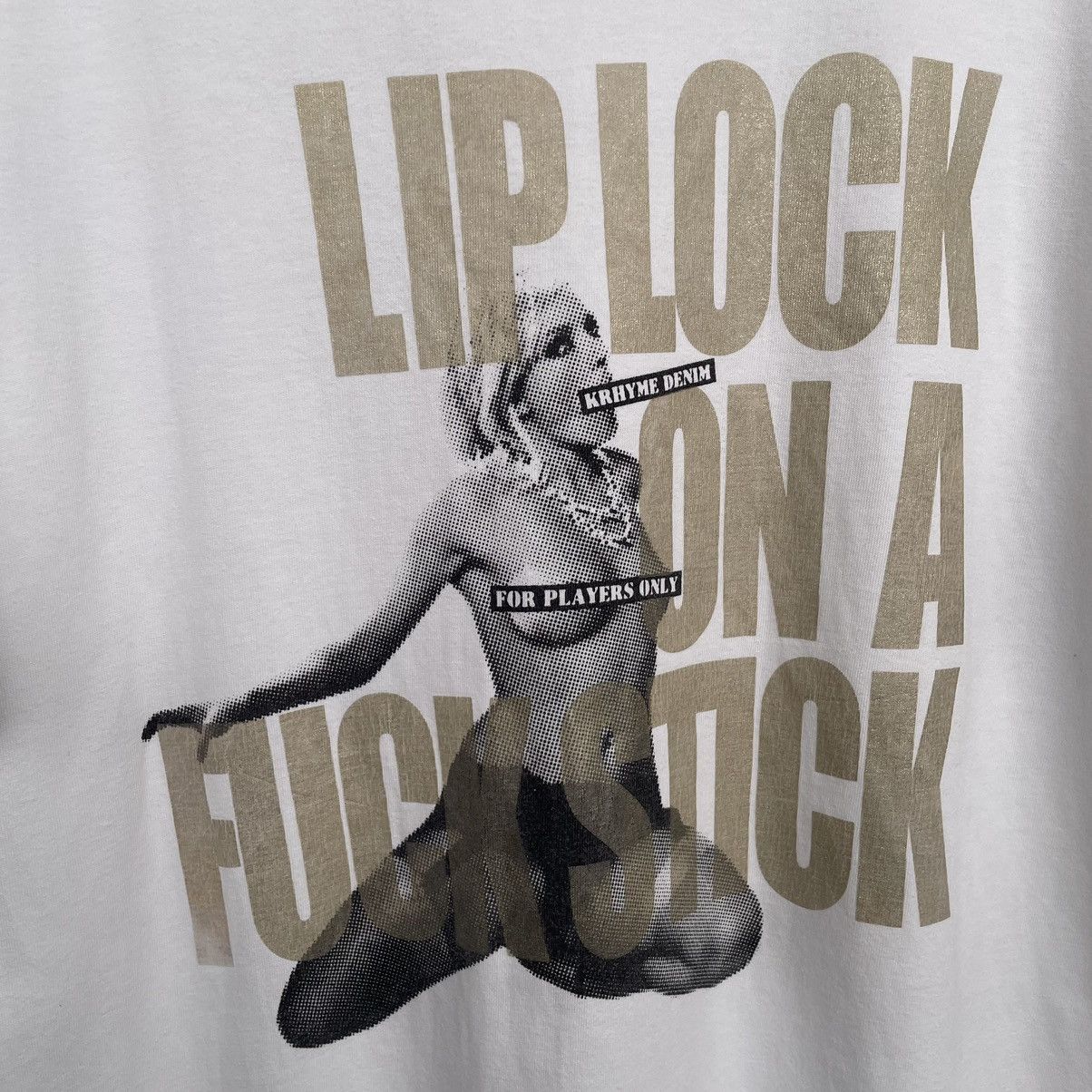 Hysteric Glamour × If Six Was Nine × Japanese Brand Krhyme Denim Sexy Graphic Ifsixwasnine Hysterics T Shirt Size US L / EU 52-54 / 3 - 2 Thumbnail