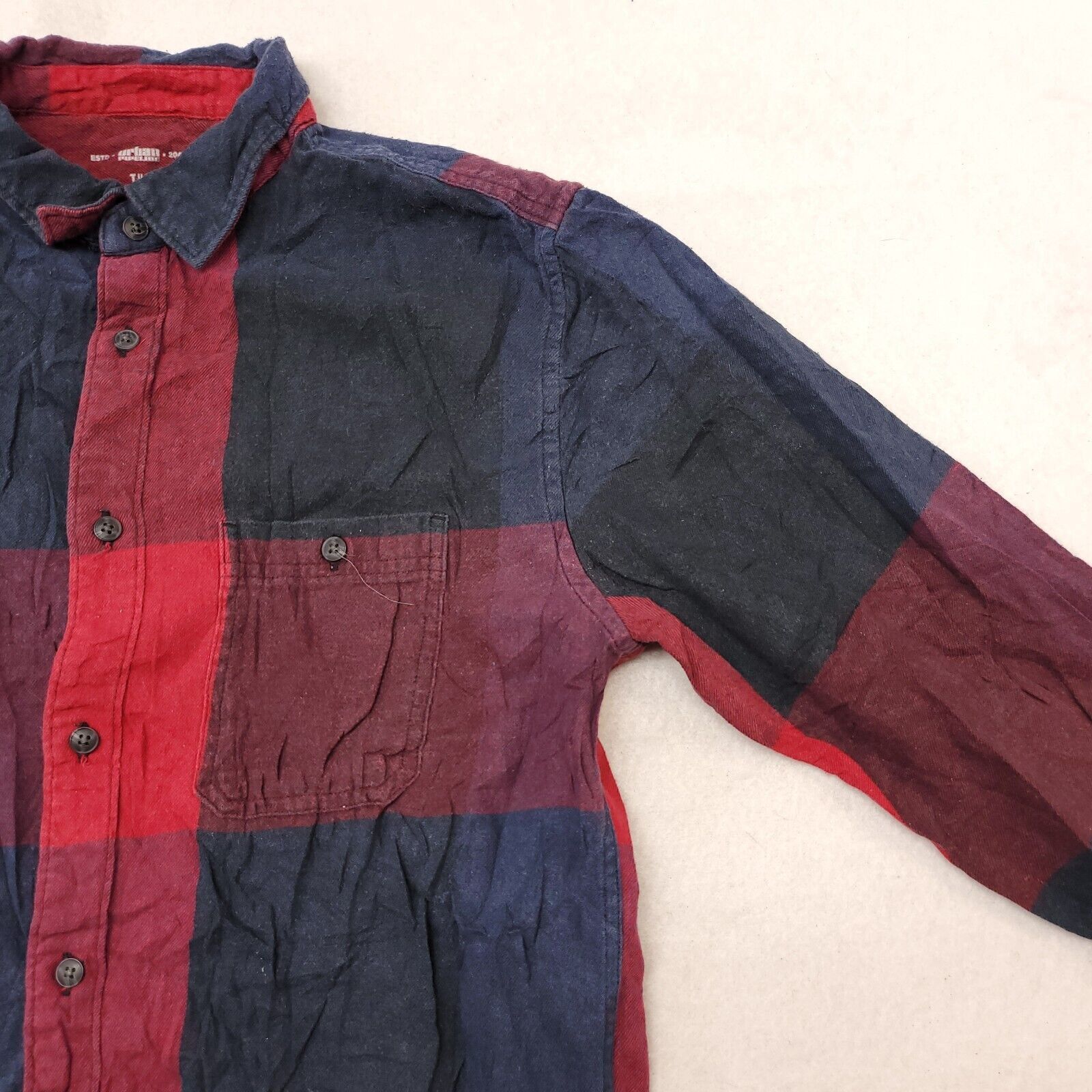 Urban Pipeline Urban Pipeline Buffalo Check Flannel Shirt Mens Size M Red Size US M / EU 48-50 / 2 - 5 Thumbnail