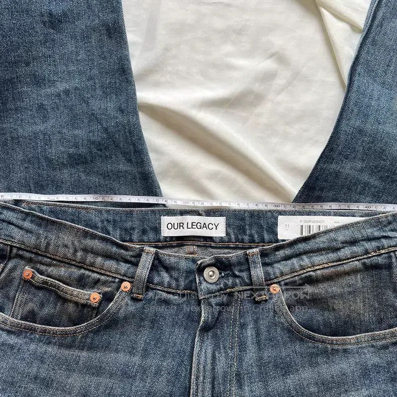Our Legacy Our Legacy Wash Denim Pants Size US 31 - 4 Thumbnail