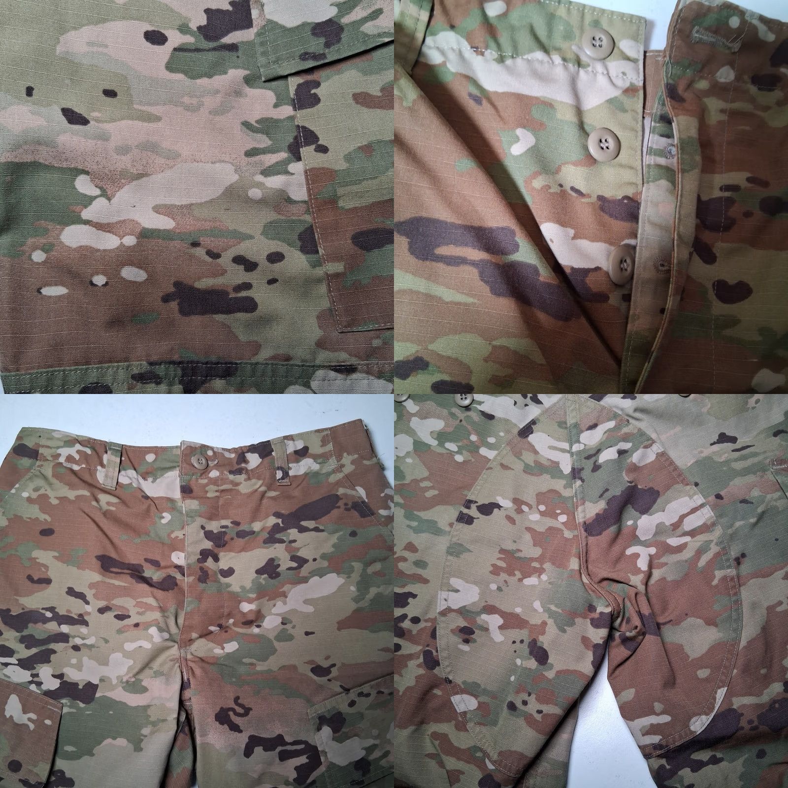 Vintage VINTAGE US Military Army Combat Trouser Pants 34x33 Camo Rip Stop Fatigues Size US 34 / EU 50 - 9 Thumbnail