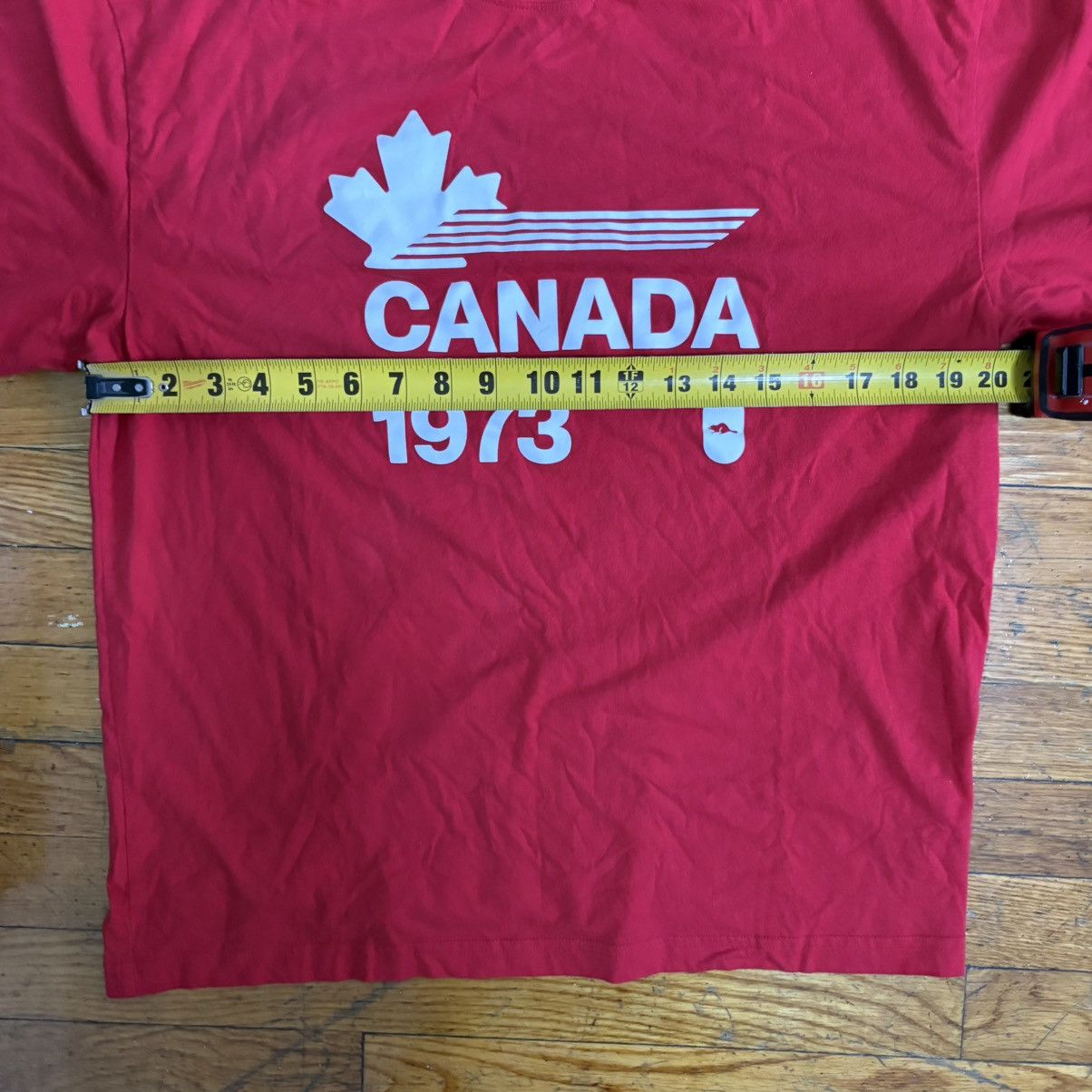 Roots Roots Canada 1973 Red Organic Cotton Graphic T-Shirt Size 4 Size US M / EU 48-50 / 2 - 3 Thumbnail