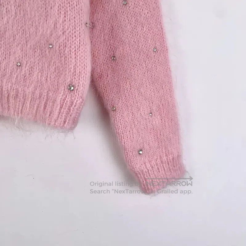 Miu Miu Miu Miu Pink Mohair Cardigan for Women . Size XS / US 0-2 / IT 36-38 - 4 Thumbnail