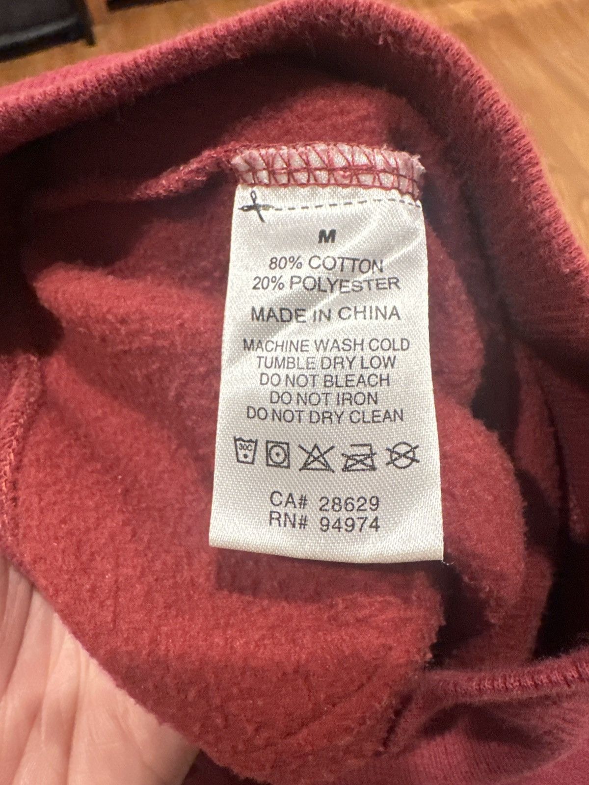 Stussy Stussy Men’s Hoodie - Red Size US M / EU 48-50 / 2 - 4 Thumbnail