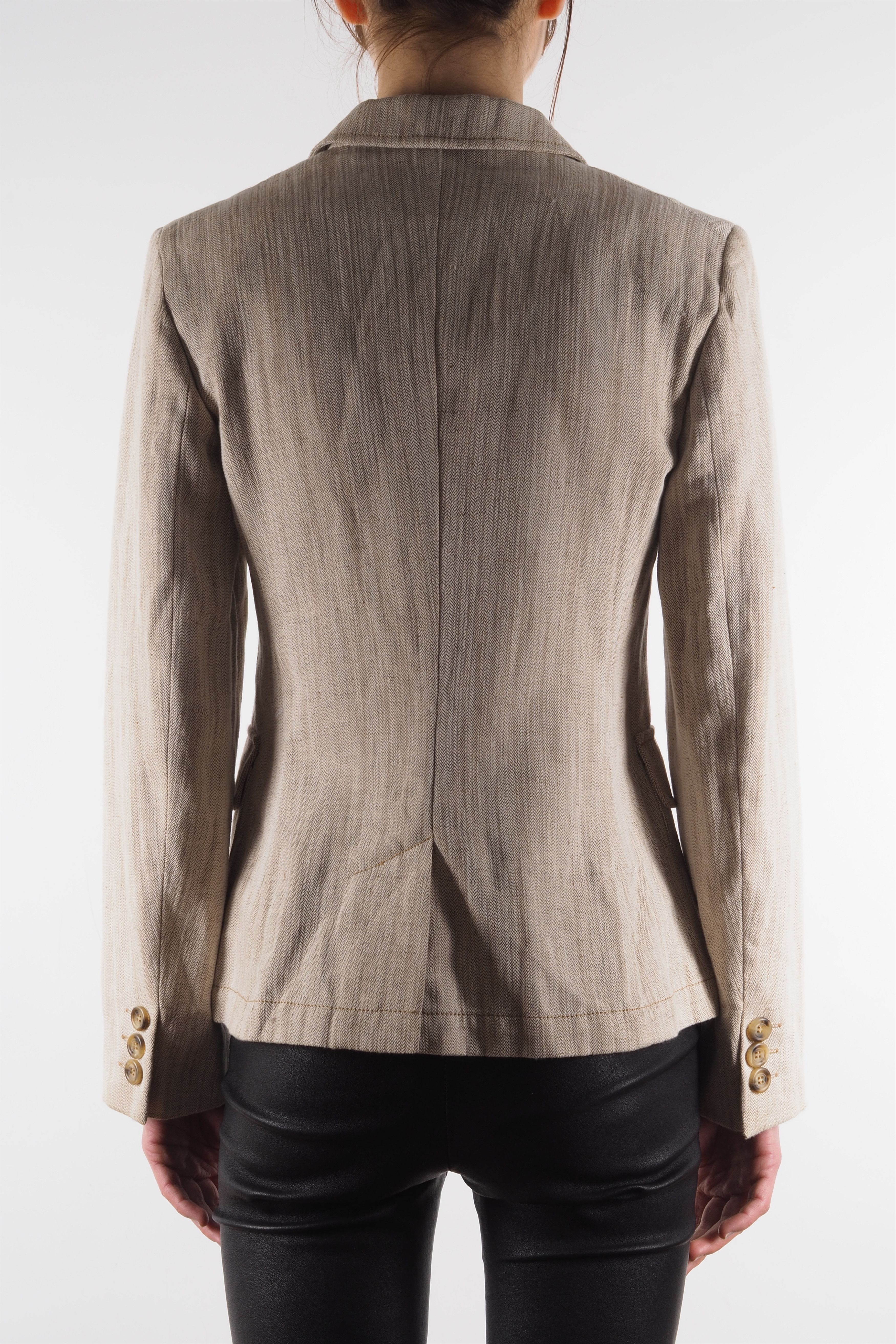 Max Mara Max Mara Linen Blazer Jacket Size M / US 6-8 / IT 42-44 - 2 Thumbnail