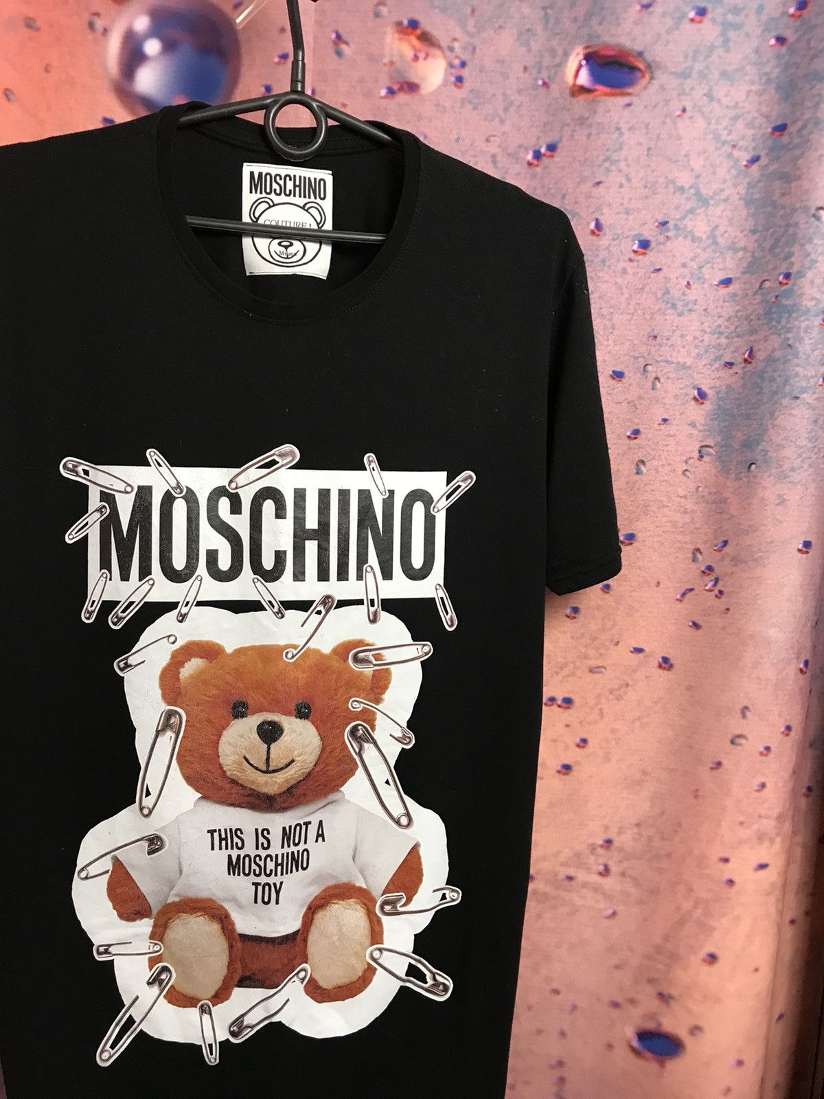 Moschino Moschino luxury streetwear tee Size US L / EU 52-54 / 3 - 1 Thumbnail