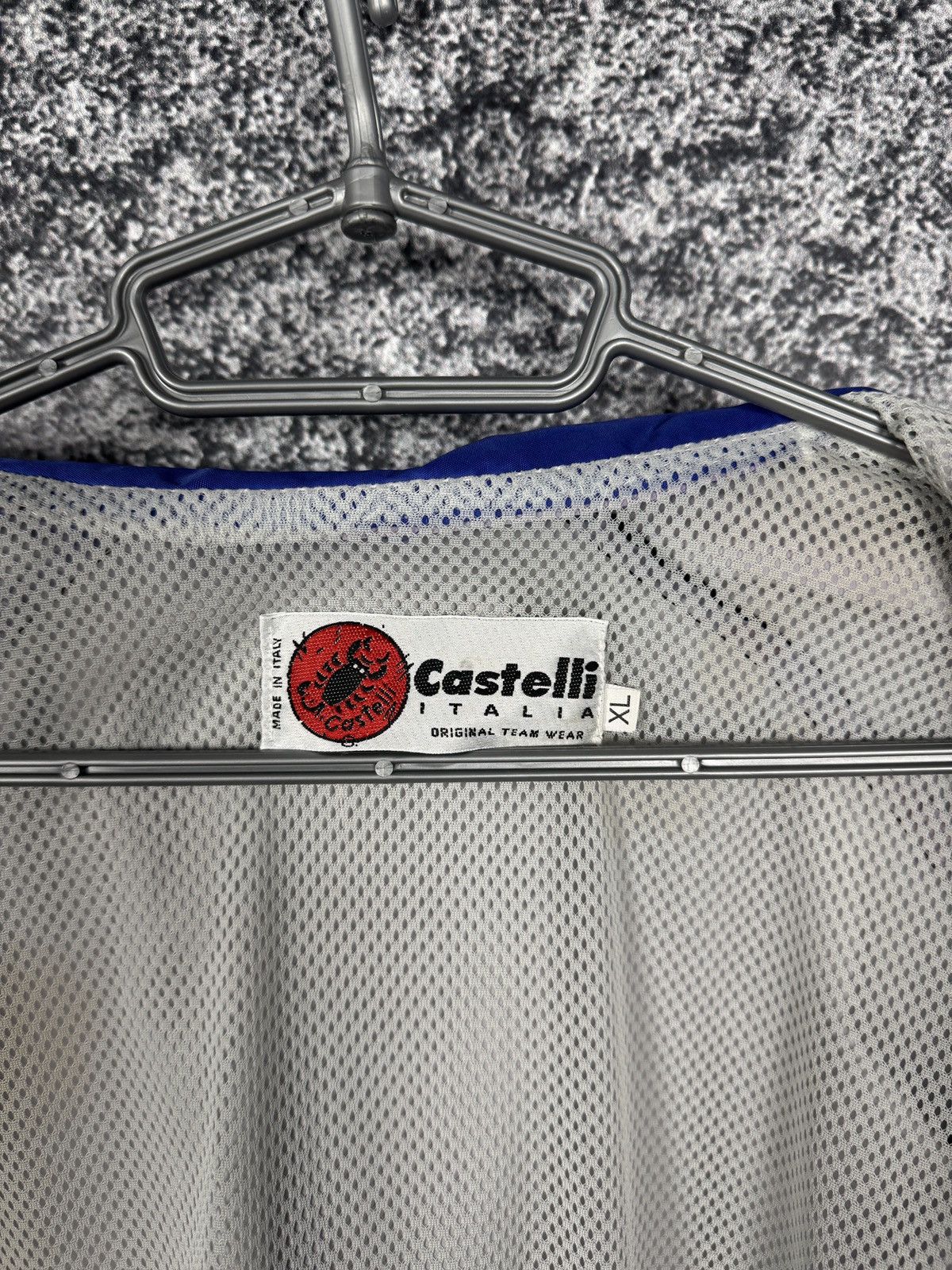 Vintage Castelli Italia Vintage Full Zip Cycling Jacket Windbreaker Size US XL / EU 56 / 4 - 9 Thumbnail