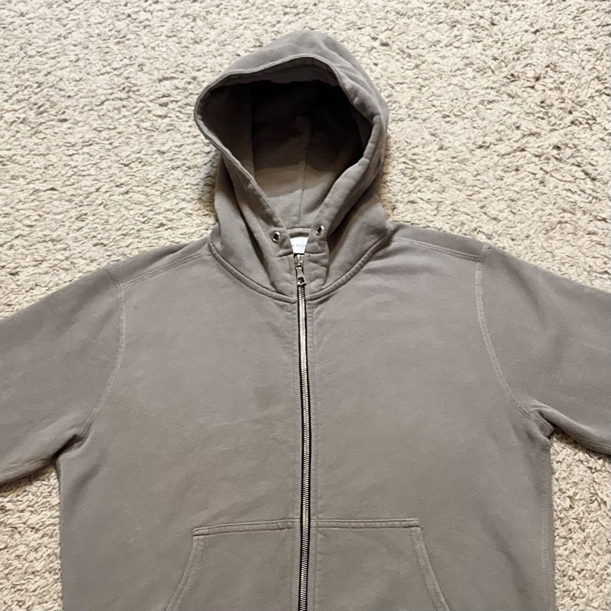 John Elliott John Elliott Grey Zip Up Hoodje Large Size US L / EU 52-54 / 3 - 3 Thumbnail