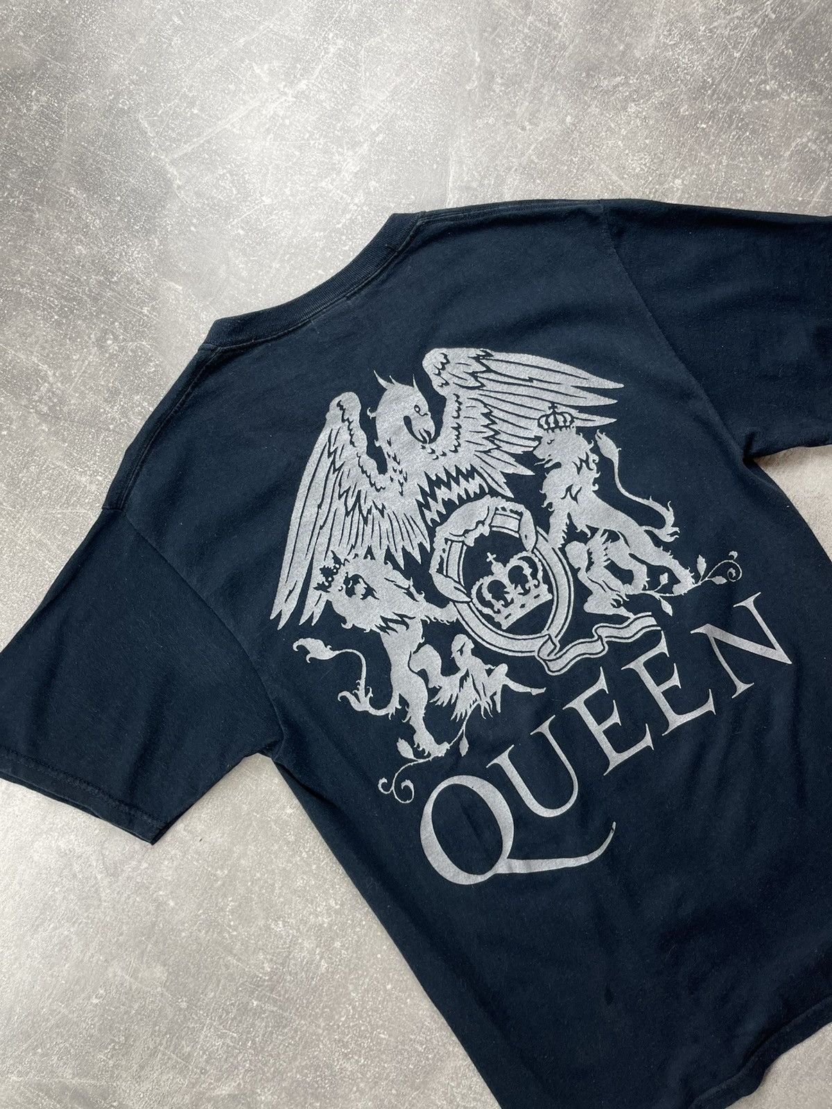Band Tees Vintage Queen Freddie Mercury Graphic Band T Shirt Black Size US M / EU 48-50 / 2 - 5 Thumbnail