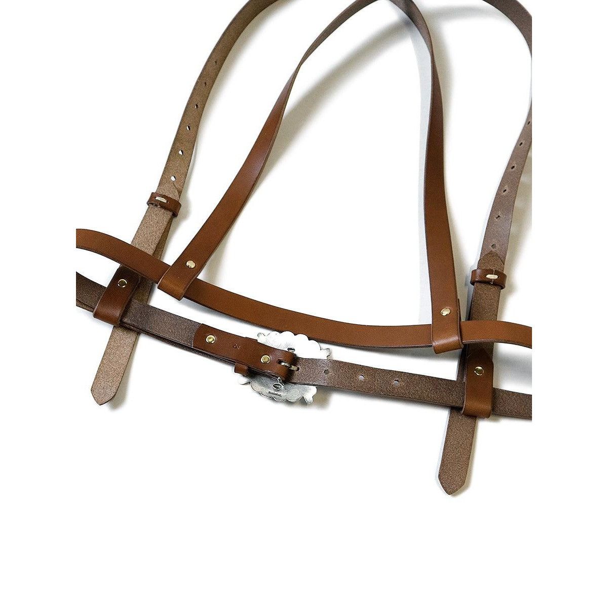 Kapital Kapital Leather Pueblo Buckle Harness (Time Sale) Size 32 - 8 Thumbnail