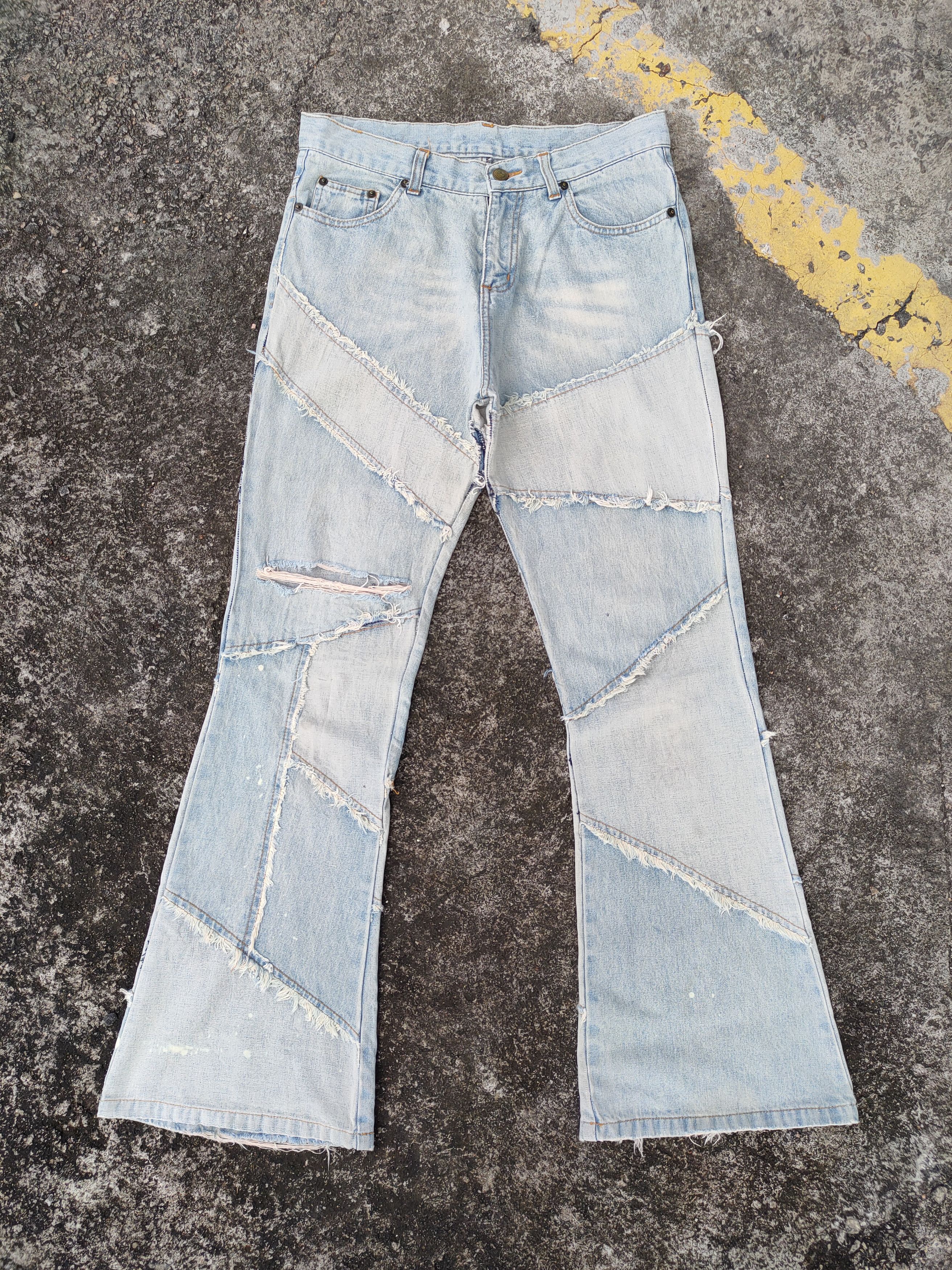 Japanese Brand FLARE VINTAGE JAPANESE BOOTCUT FADED JEANS DENIM PANTS Size US 30 / EU 46 - 1 Thumbnail