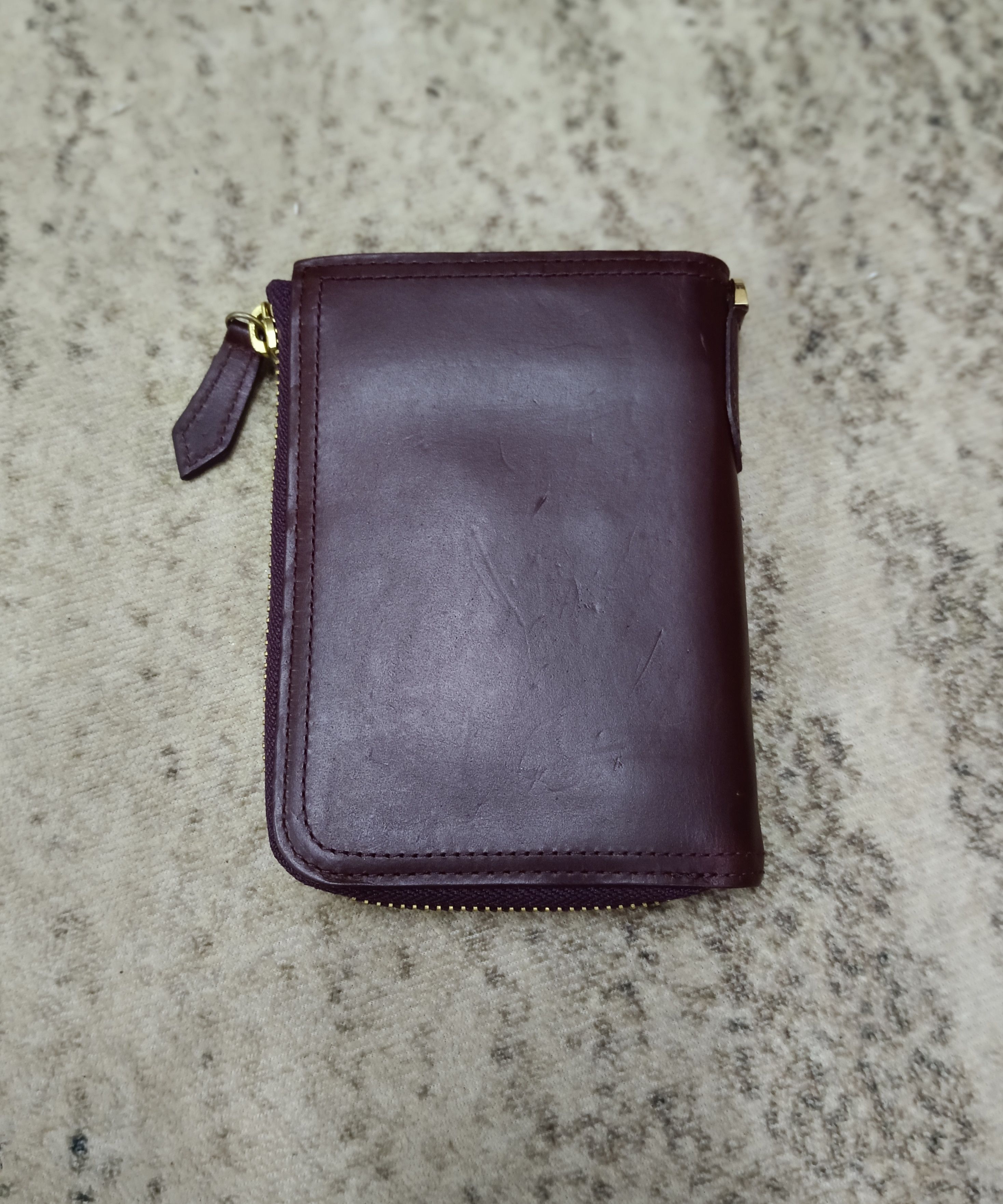 Horween Leather × Leather OG🔥GRAIL HORWEEN LEATHER BIFOLD WALLET Size ONE SIZE - 2 Thumbnail