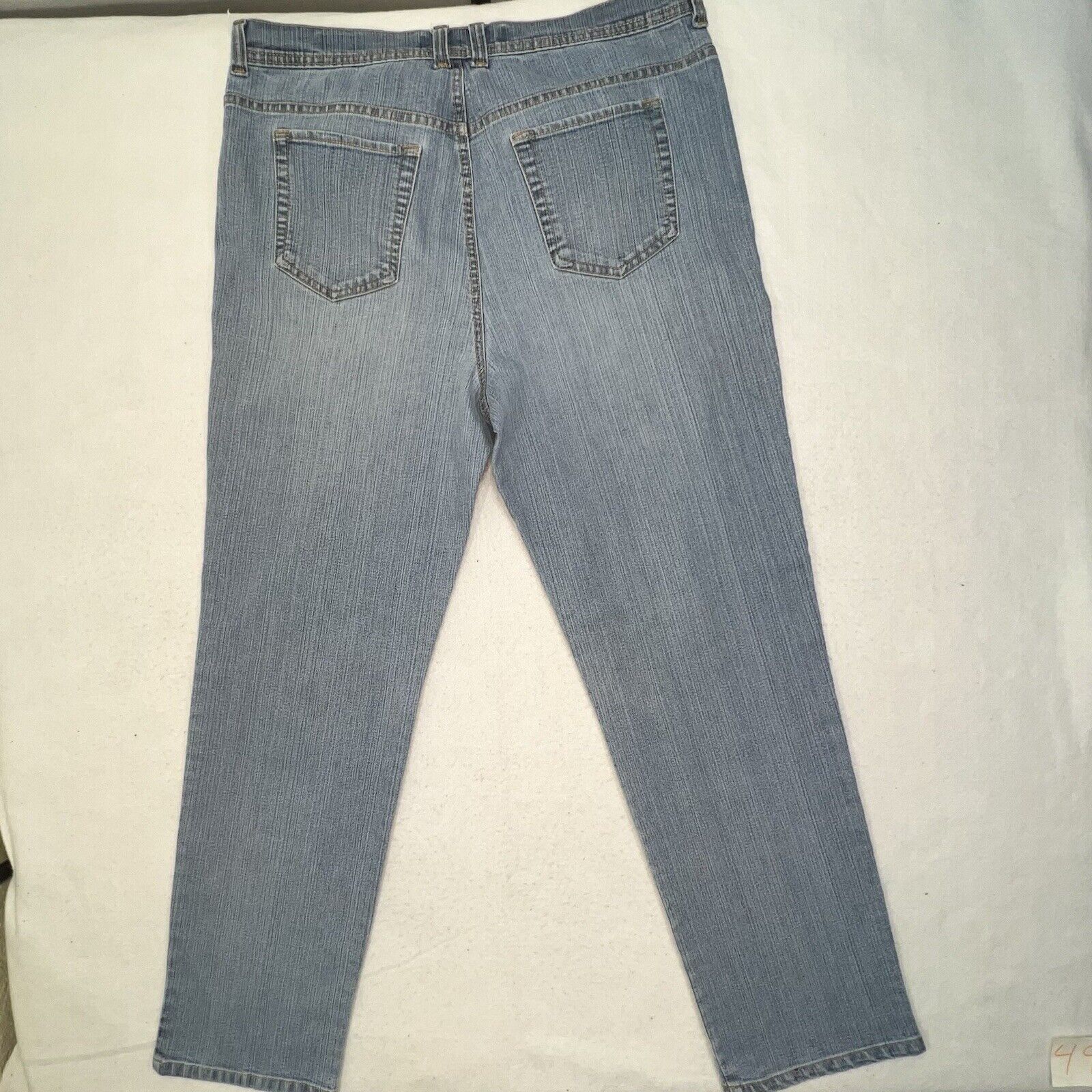 Gloria Vanderbilt Gloria Vanderbilt 14 Straight Leg Denim Jeans Stretch Size 33" - 6 Thumbnail