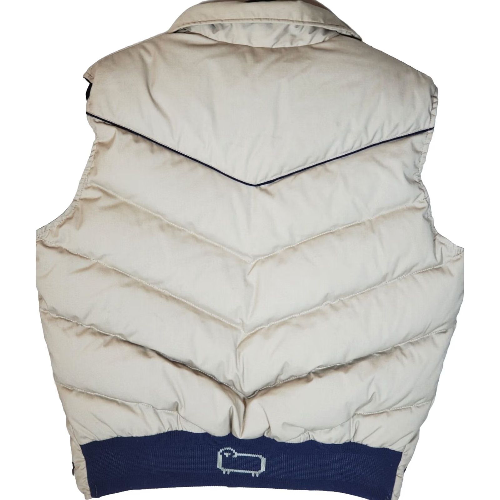 Vintage VINTAGE Woolrich Down Quilted Puffer Vest Tan Made in USA Men's Medium (M) Size US M / EU 48-50 / 2 - 2 Thumbnail