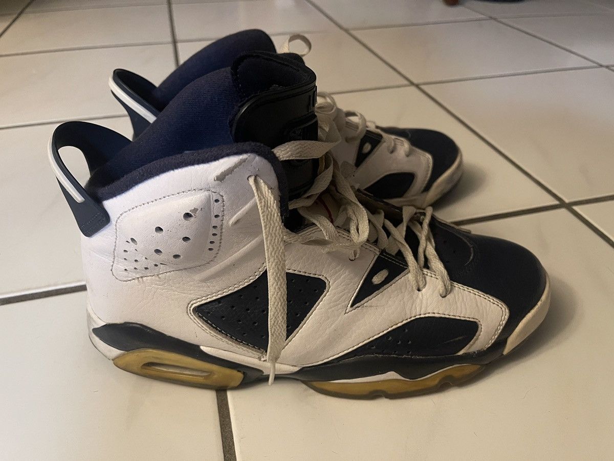 Jordan Brand Size 8.5 - Air Jordan 6 Retro 2012 Olympic No Box Size US 8.5 / EU 41-42 - 3 Thumbnail