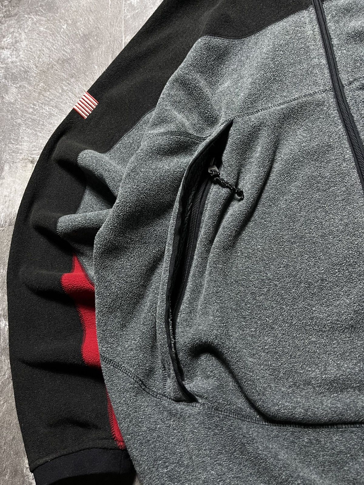 Polo Ralph Lauren Vintage 90s Polo Sport Ralph Lauren Fleece Zip Sweater Size US L / EU 52-54 / 3 - 3 Thumbnail