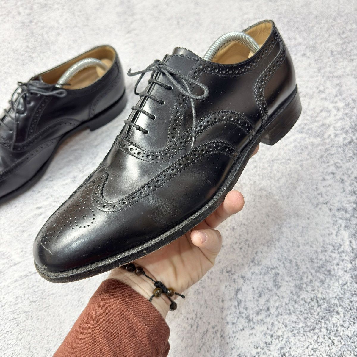 Handmade × Loake Loake 202 B Mens Oxfords Brogues US11.5 UK10.5 EU44.5 29.5cm Size US 11.5 / EU 44-45 - 7 Thumbnail