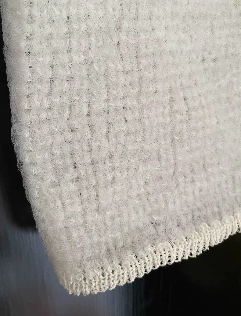 Jil Sander Jil Sander White Knitted Sleeveless Top, Tank Top, Half Sk Size 42" / US 20 - 4 Thumbnail