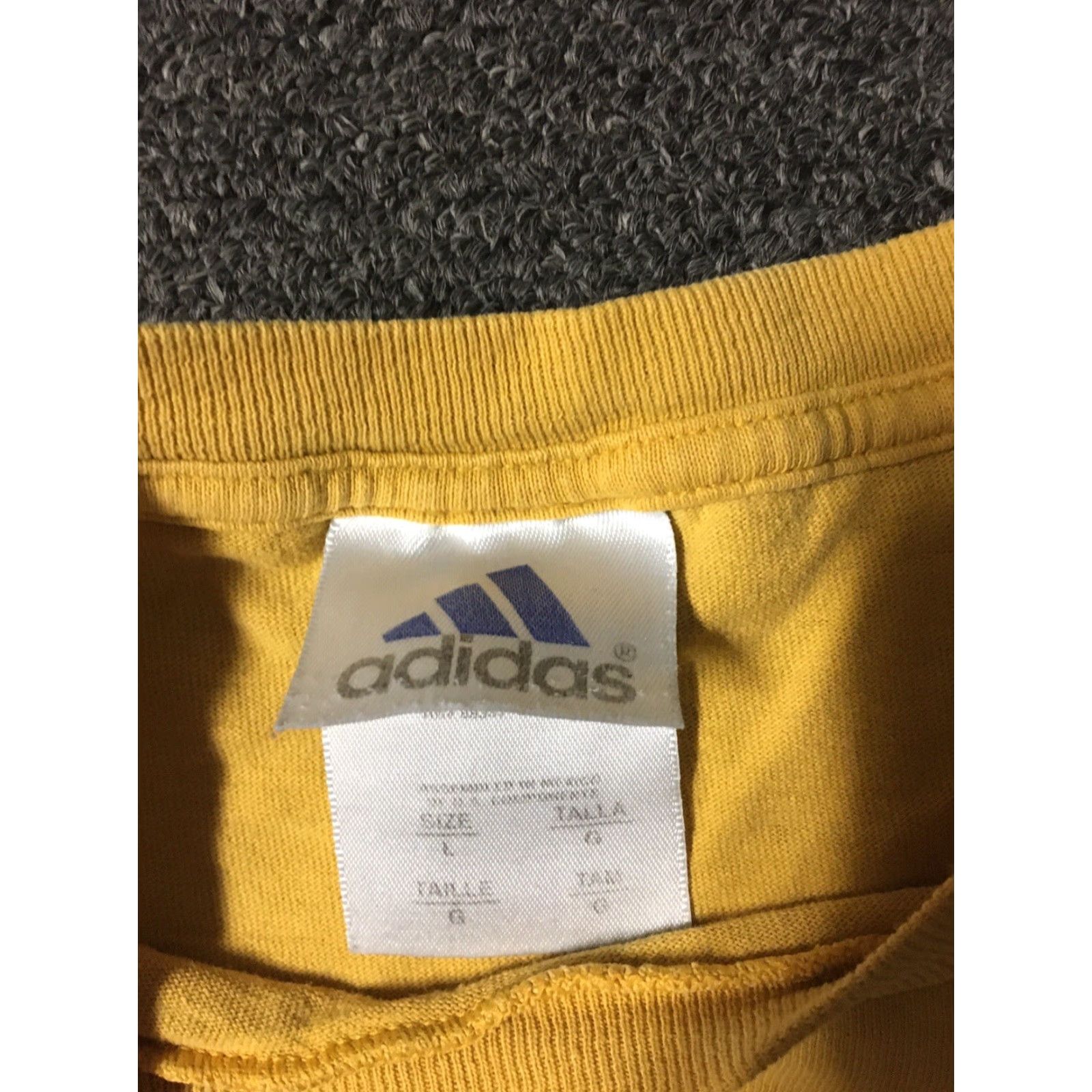 Adidas Vtg 90s Adidas Functions Only When Active Faded Distress Shirt S Trefoil Grunge Shirt Size US S / EU 44-46 / 1 - 7 Thumbnail